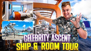 Celebrity Ascent Cruise Ship Tour 2025! Full Deck-by-Deck Guide, Restaurants, AquaClass Cabin & Tips