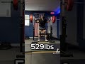529LBS ANGRY SQUAT!