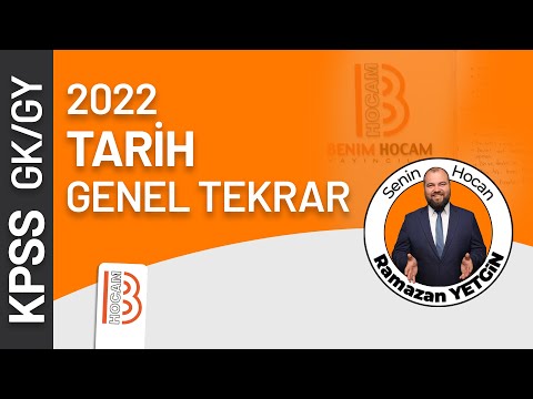 5) KPSS Tarih Genel Tekrar 5 İnkılap Tarihi Trablusgarp dan I TBMM Dönemine - 2022 - Ramazan YETGİN