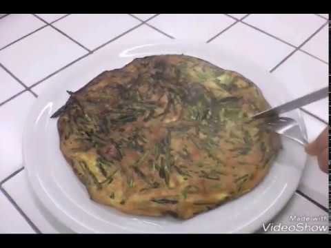 La mia autosufficienza โ Ricetta frittata di asparagi secondi piatti vegan in pochi minuti