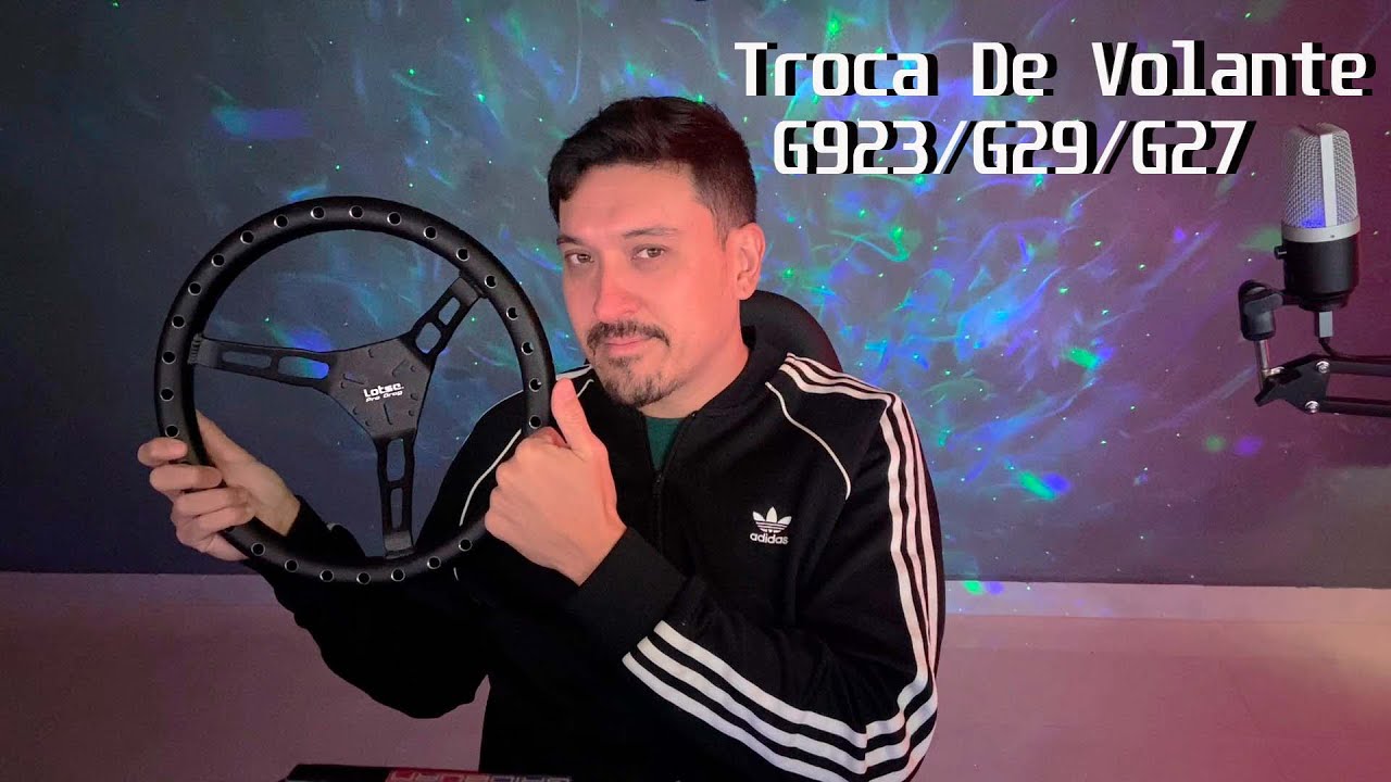 Como Trocar Volante Do LOGITECH G920 / G29 / G923 / G27