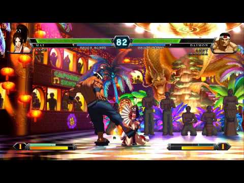 KOF XIII Endless Daimon, Andy, Maxima Vs. Kim, Mai, King