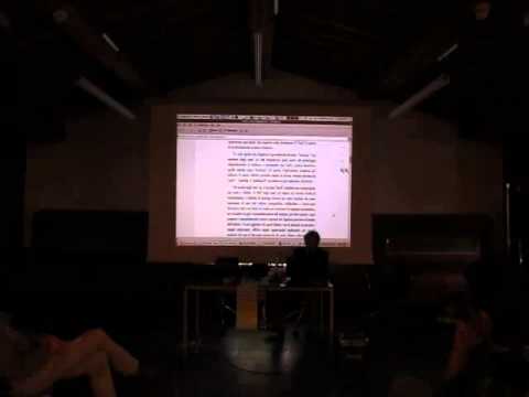 Linux Day 2013 Pisa - GNU e Linux: L'essenza di due parole Alessandra Santi (parte 1/2) a santi1