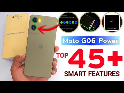 Moto G06 Power Tips and Tricks Hidden Features | 45+ Smart Features!