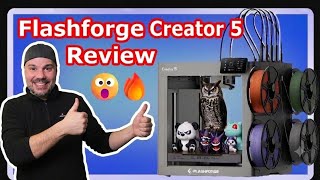 Einfach WOW 😍 | Flashforge Creator 5 Review | neuer Too