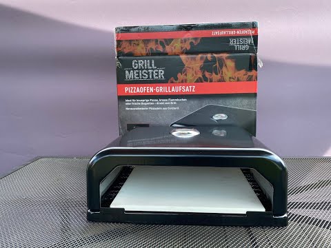 LIDL pizza oven grill attachment in test