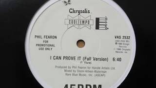 Download lagu phil fearon - I can prove it (full 12'' version) [with Lyrics] mp3