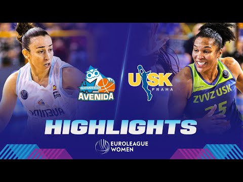 Perfumerias Avenida v ZVVZ USK Praha | Quarter-Finals Highlights | EuroLeague Women 2022-23