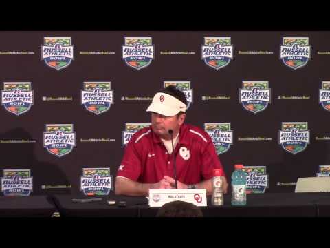 2014 Russell Athletic Bowl - Oklahoma Postgame Press Conference