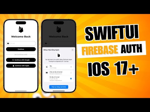 SwiftUI Firebase Auth App | Email, Google & Apple Login | iOS 17+