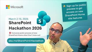 Experience the New SharePoint Home Site Experience – Exclusive Hackath