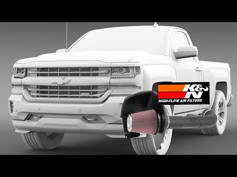 K&N cold air Intake on 14+ Silverado