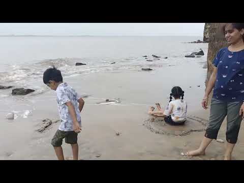 Vishnu Vihaan Playing at Diu Beach