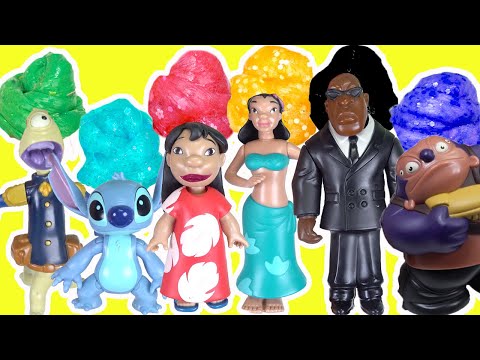 Lilo and Stitch Movie DIY Slime Making and Mixing Compilation Tutorial! Crafts for Kids