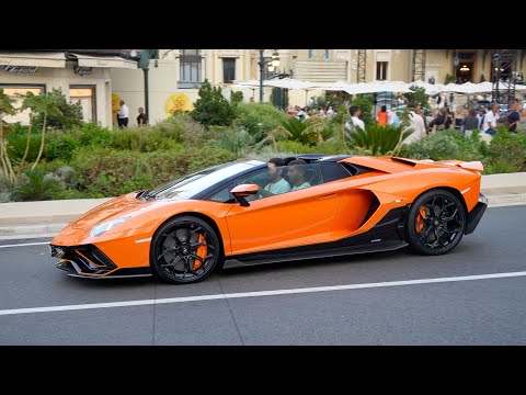 SUPERCARS Monaco - Ferrari F12 TDF, SF90, Lamborghini Aventador Ultimae, Gumpert Apollo, MC12