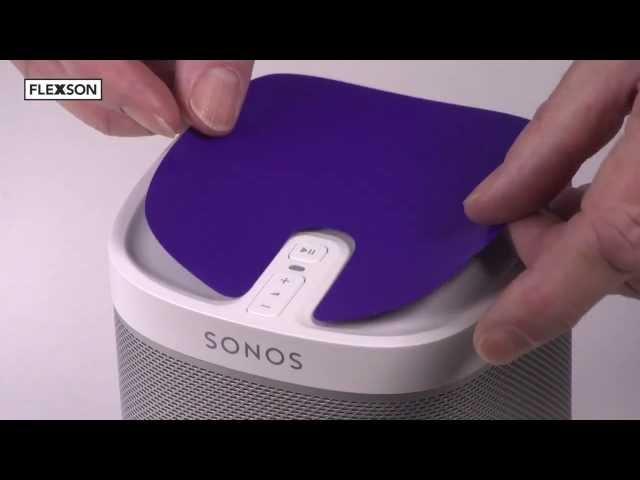 Video Teaser für ColourPlay Colour Skins for SONOS Speakers - from Flexson