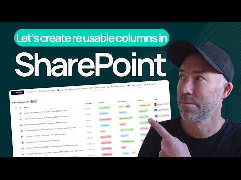 SharePoint: Create Reusable Columns Across Any Site SharePoint: Create Reusable Columns Across Any Site