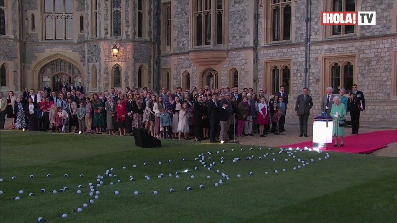 Así fue el impresionante iluminado que hizo la reina Isabel II en su jubileo | ¡HOLA! TV