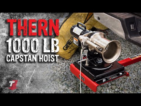 Thern Capstan Winch Swivel Mount Truck Kit
