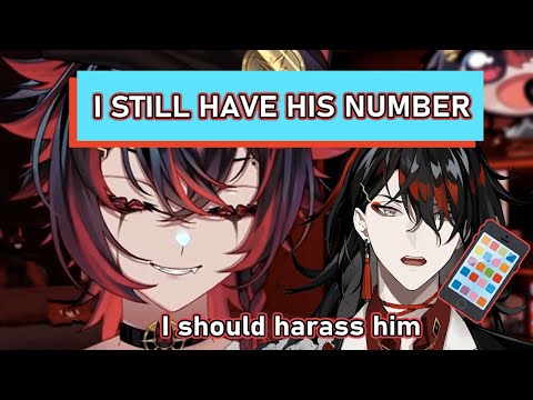 Kuro still has the Demon's number and almost prank him