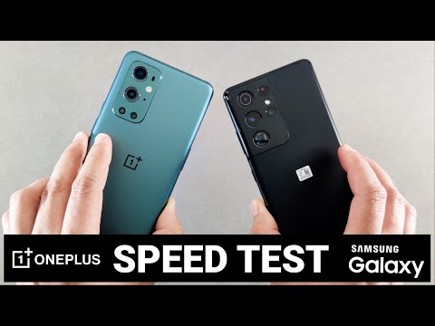 OnePlus 9 Pro VS Samsung Galaxy S21 Ultra Speed Test - SD888 VS Exynos 2100