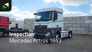 Mercedes-Benz Actros 1843 4X2 StreamSpace PTO Alcoa's ADR truck tractor for sale - Image 4 | Autoline GB Mercedes-Benz Actros 1843 4X2 StreamSpace PTO Alcoa's ADR truck tractor | Image 4 - Autoline