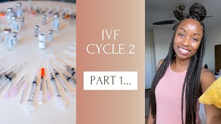 IVF Cycle 2  Part 1... Black Infertility Journey