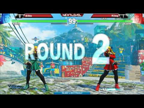 SFV @ NLBC v.20 Winners Finals - OG Shine (Karin) vs PIE Smug (Karin)[720P60FPS]
