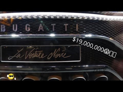 Bugattti la voiture Noire Expesive $19,000,000 Viral #shorts #short