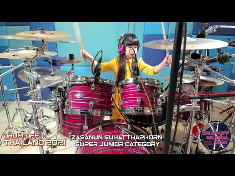 Drum-Off THAILAND 2021 - ZASANUN SUHATTHAPHORN - 7 - Super Junior category