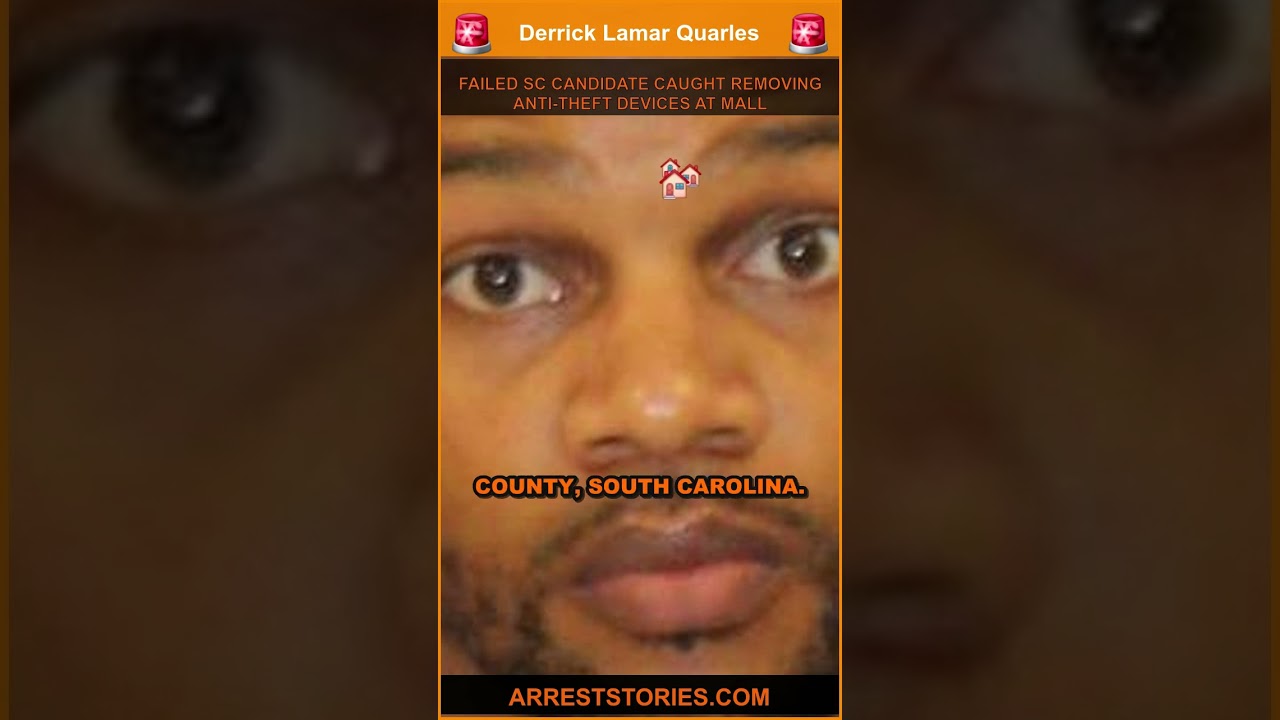 FAILED SC CANDIDATE CAUGHT REMOVING ANTI-THEFT DEVICES AT MALL