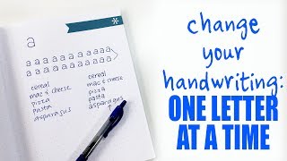 Handwriting Tips | Changing How You Letter