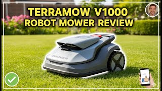 No Wires. No RTK. Just AI: TerraMow V1000 Full Test!