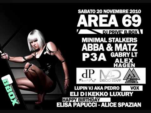 Promo - Area 69 - 20 Novembre B.Box Ruvido Bologna