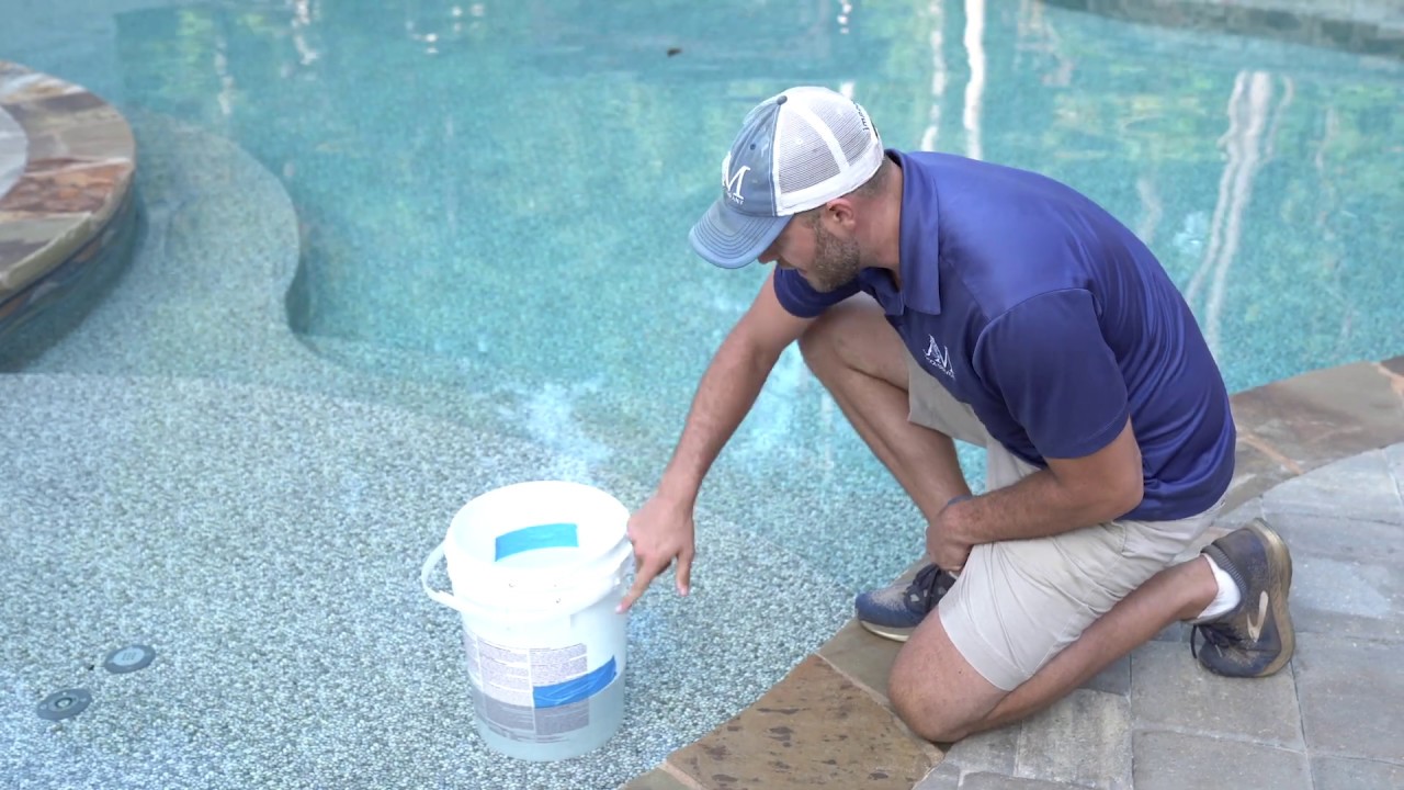 Bucket Test For Pool Leaks Detection
