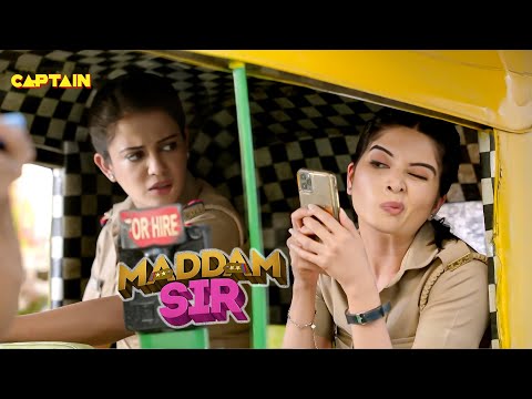 मैडम सर के साथ मिशन पर संतोष शर्मा ने पूछा मैडम से पिम्पले के बारे मे… | Maddam Sir | Full Episode |