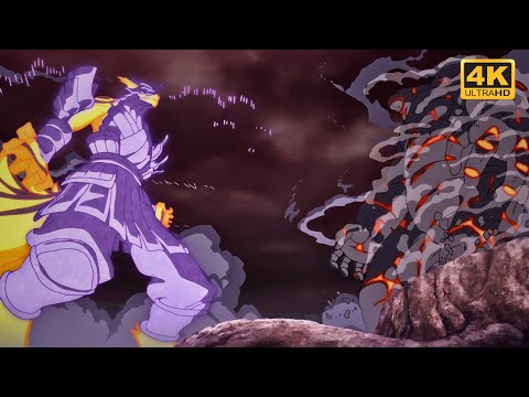 Naruto and Sasuke vs Momoshiki 4K - Boruto Movie Version