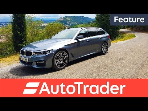BMW 5 Series Touring 2017 France road trip