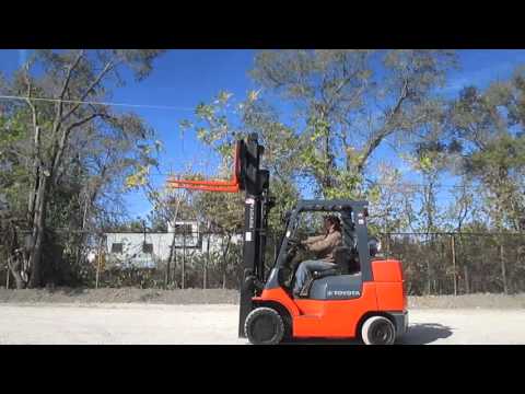 2011 TOYOTA FORKLIFT 7GCU35 8000LB (TEST RIDE)