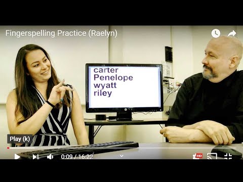 ABC s in ASL Learn how to Fingerspell