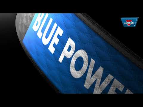 optibelt BLUE POWER - High performance wedge belt with aramid cord