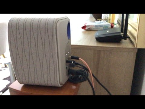 Typical KEF KC62 & LSX Connection with Y-sub cable