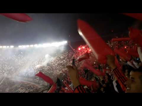 "River vs Tigres recibimiento" Barra: Los Borrachos del Tablón • Club: River Plate