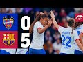 LIGA F LEVANTE 0 Vs 5 FC BARCELONA