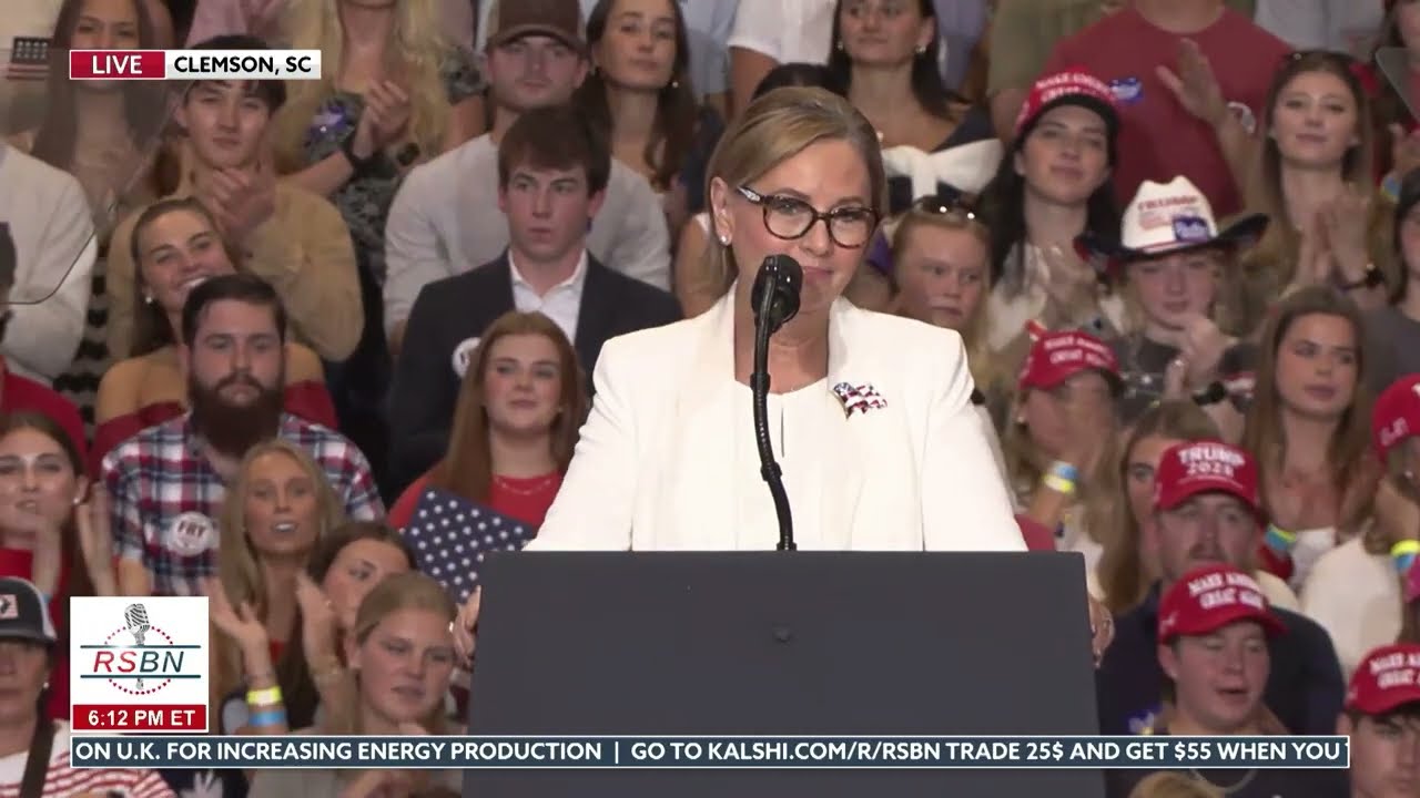 Sen. Darline Graham Full Speech at President Trump’s Rally in Clemson, SC - 10/21/2026
