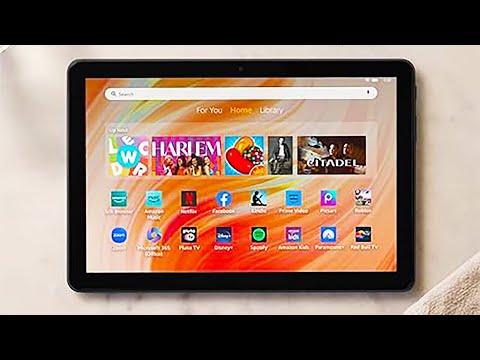 Amazon Fire HD 10 Tablet (4K) Detailed Setup & Review + Unboxing