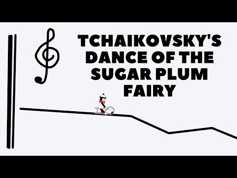 Line Rider - Dance of the Sugar Plum Fairy - Tchaikovsky