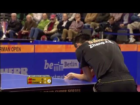 2016 German Open MS-SF Ma Long - Zhang Jike (full match|short form in HD)