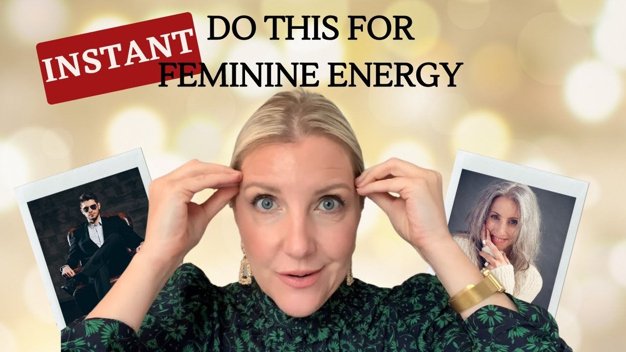 TOO MASCULINE? 3 WAYS TO *INSTANTLY* SHIFT INTO YOUR FEMININE ENERGY | The Elegant Life