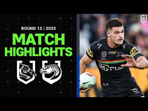 NRL Highlights | NRL Match Highlights 2025 | Panthers v Eels | Round 13